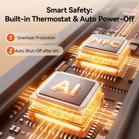 Controles de temperatura de DIGIX con 4 ajustes