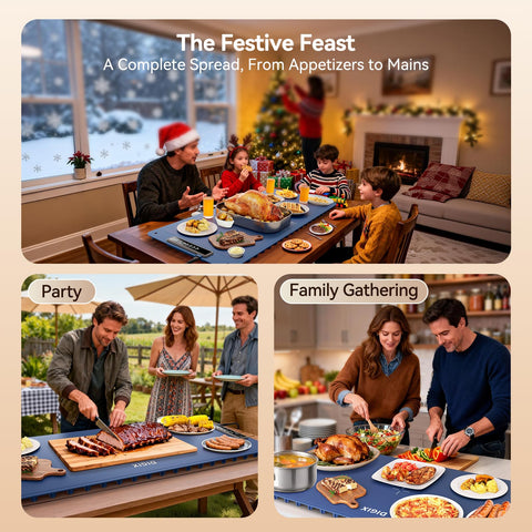 DIGIX tapete calentador ideal para buffets y fiestas