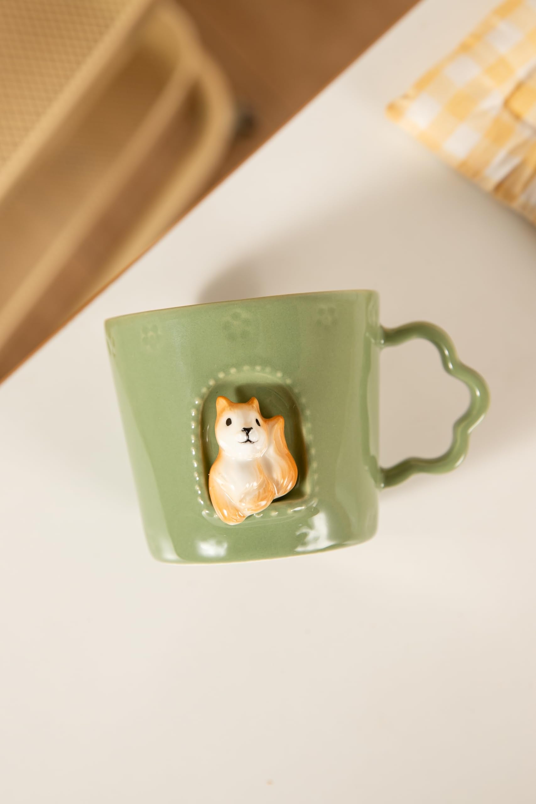 DIHOclub taza ardilla en ventana, regalo ideal para cualquier ocasión.