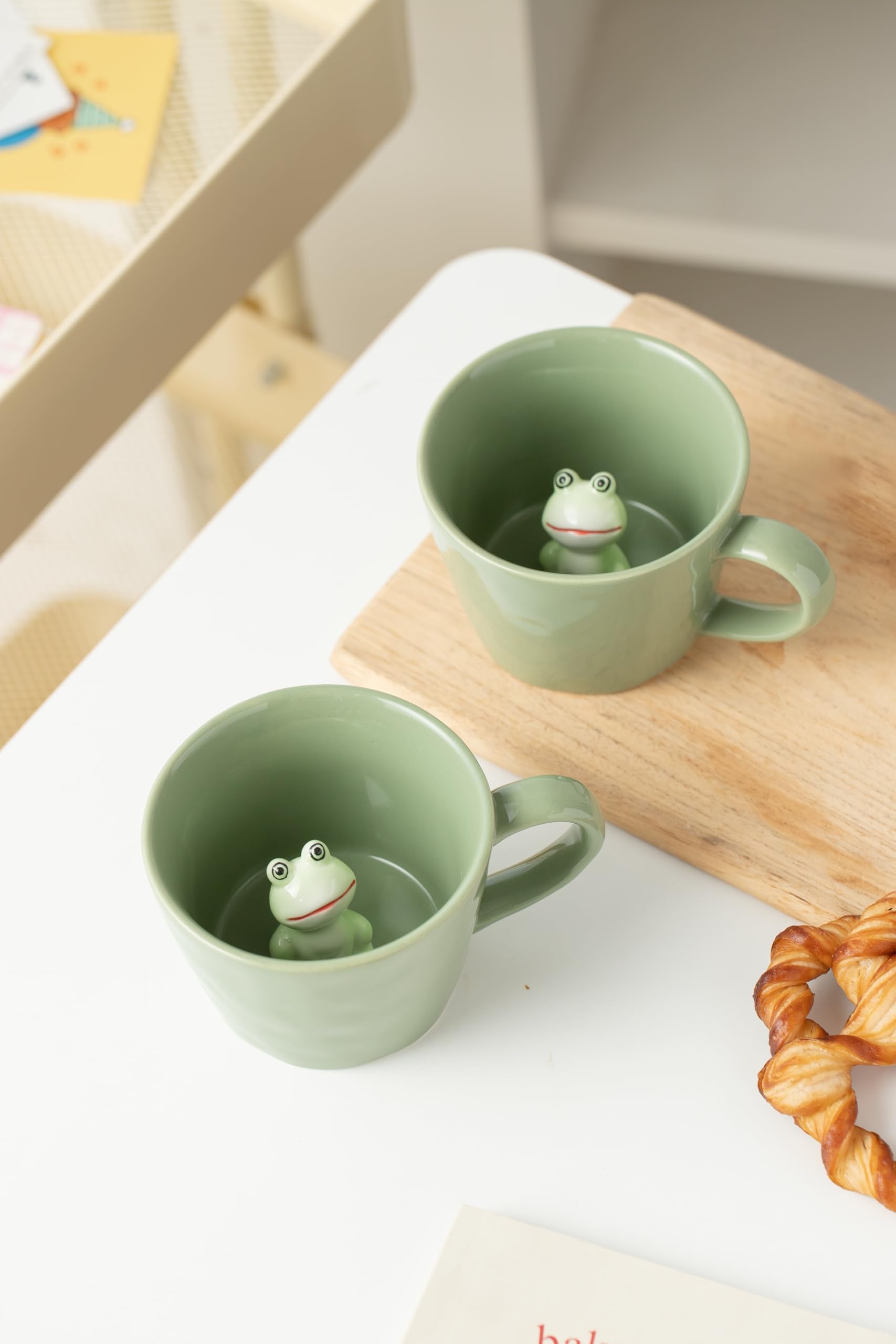 DIHOclub taza con sorpresa en el fondo, revela el caracol poco a poco