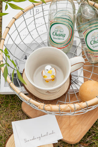 DIHOclub Eagle: taza cerámica 3D con diseño de mirada