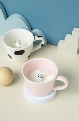DIHOclub Taza 355 ml rosa, regalo único para amigos y familiares
