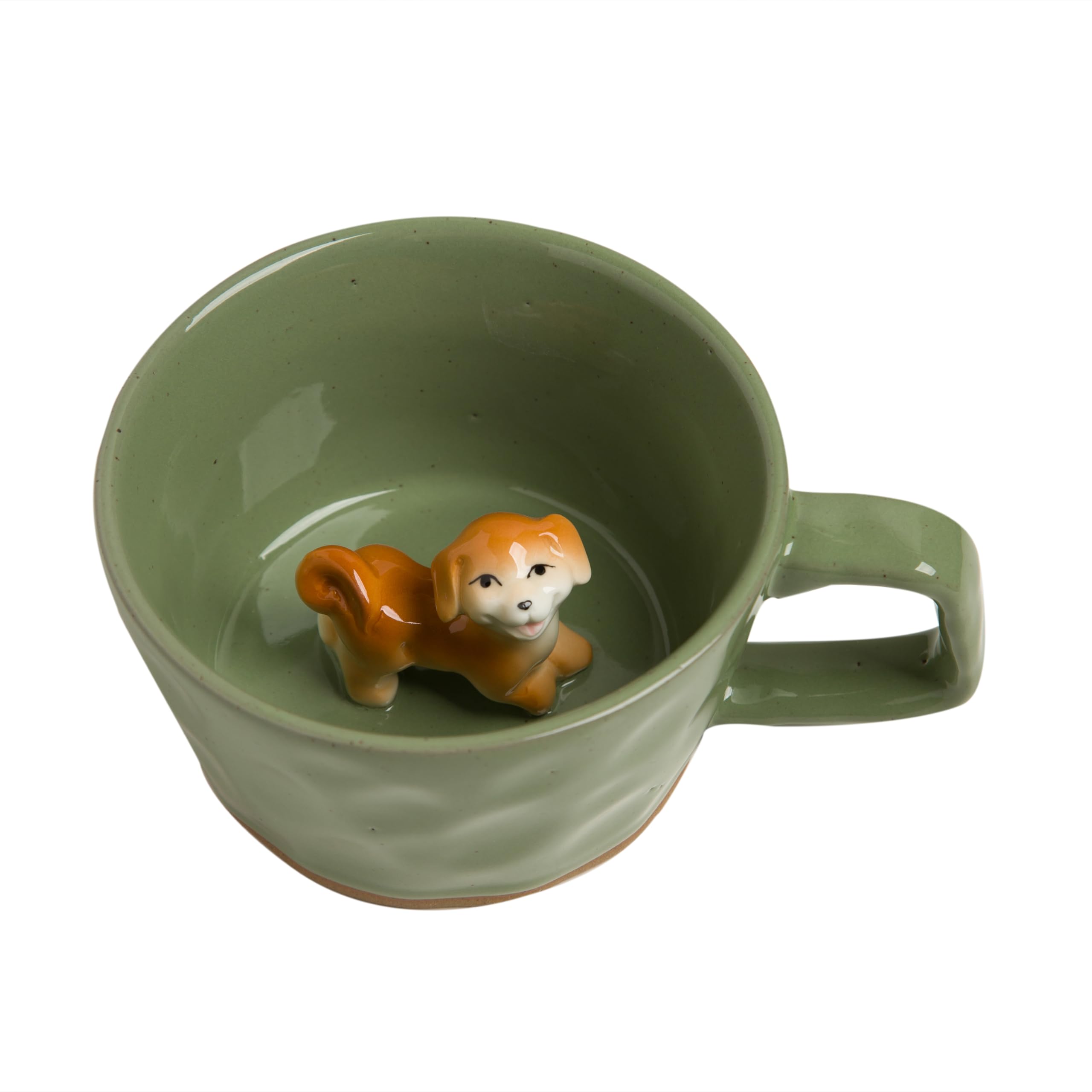 Taza DIHOclub con figurita de vaca para un desayuno con encanto.