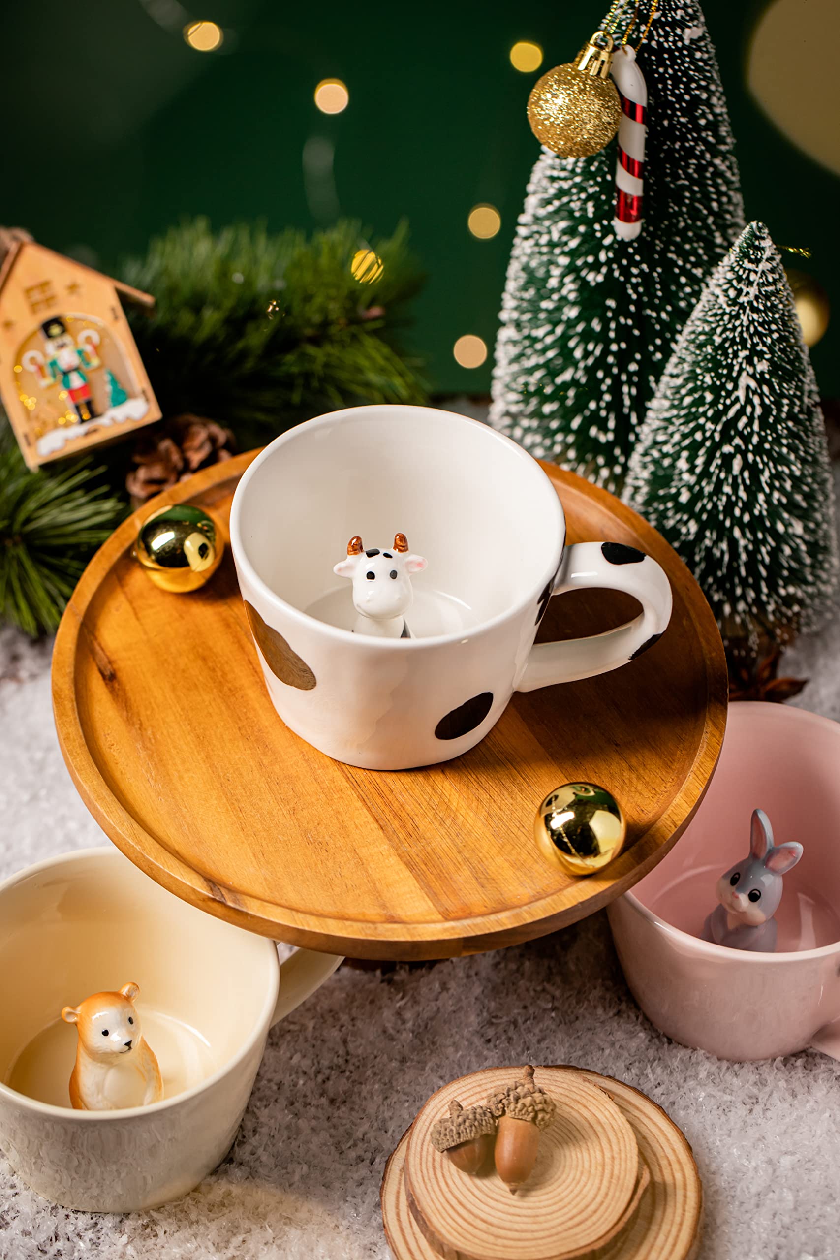 DIHOclub taza cerámica apta para microondas, práctica para bebidas calientes.