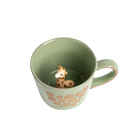 DIHOclub Taza jirafa 3D en interior para cafe