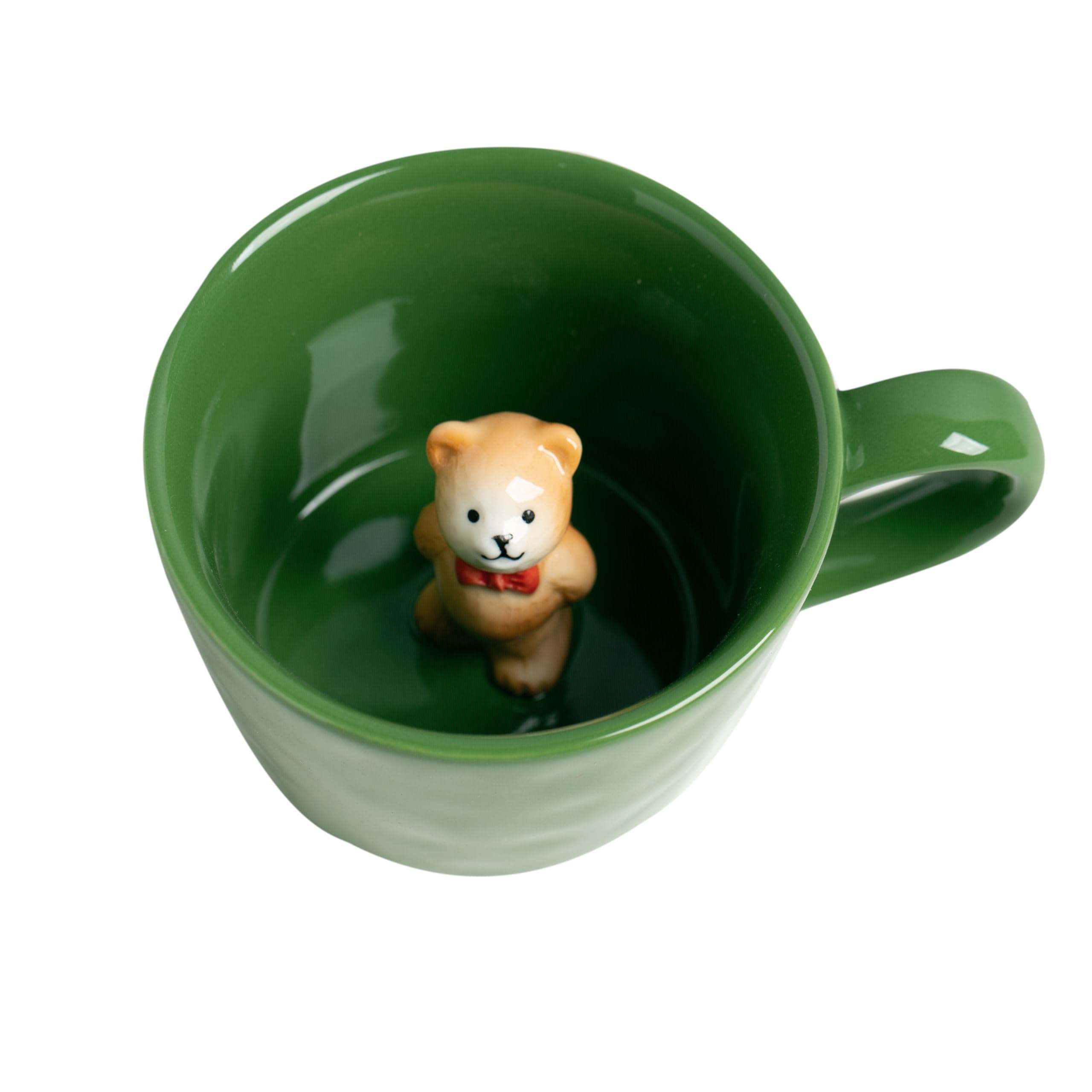 dihoclub taza oso con corbatin dentro para cafe y te diarios.