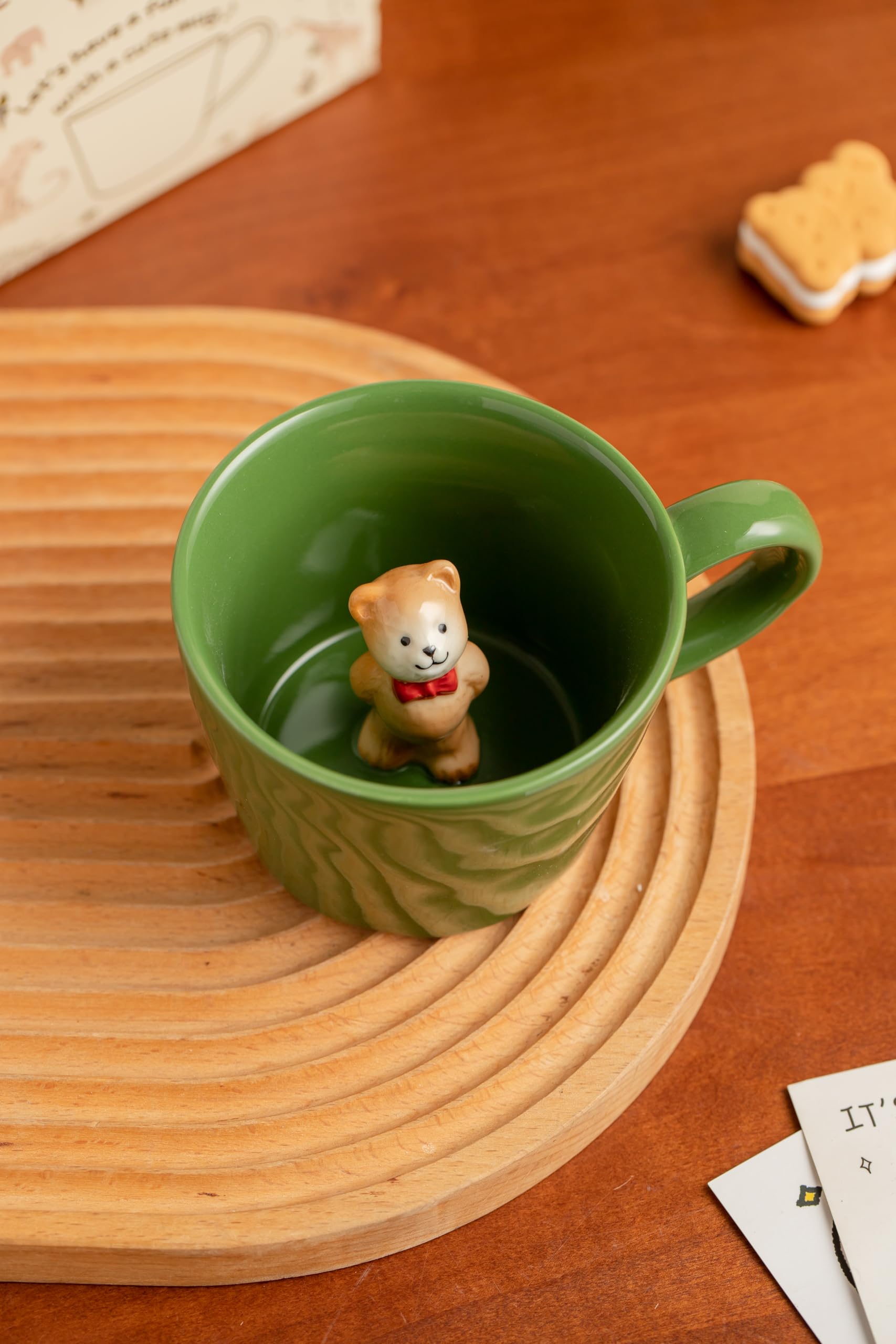 dihoclub taza oso diseño tridimensional con corbatin, regalo unico.