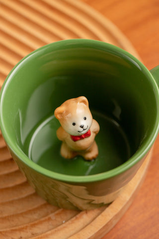 dihoclub taza regalo navidad oso, sorpresa festiva.