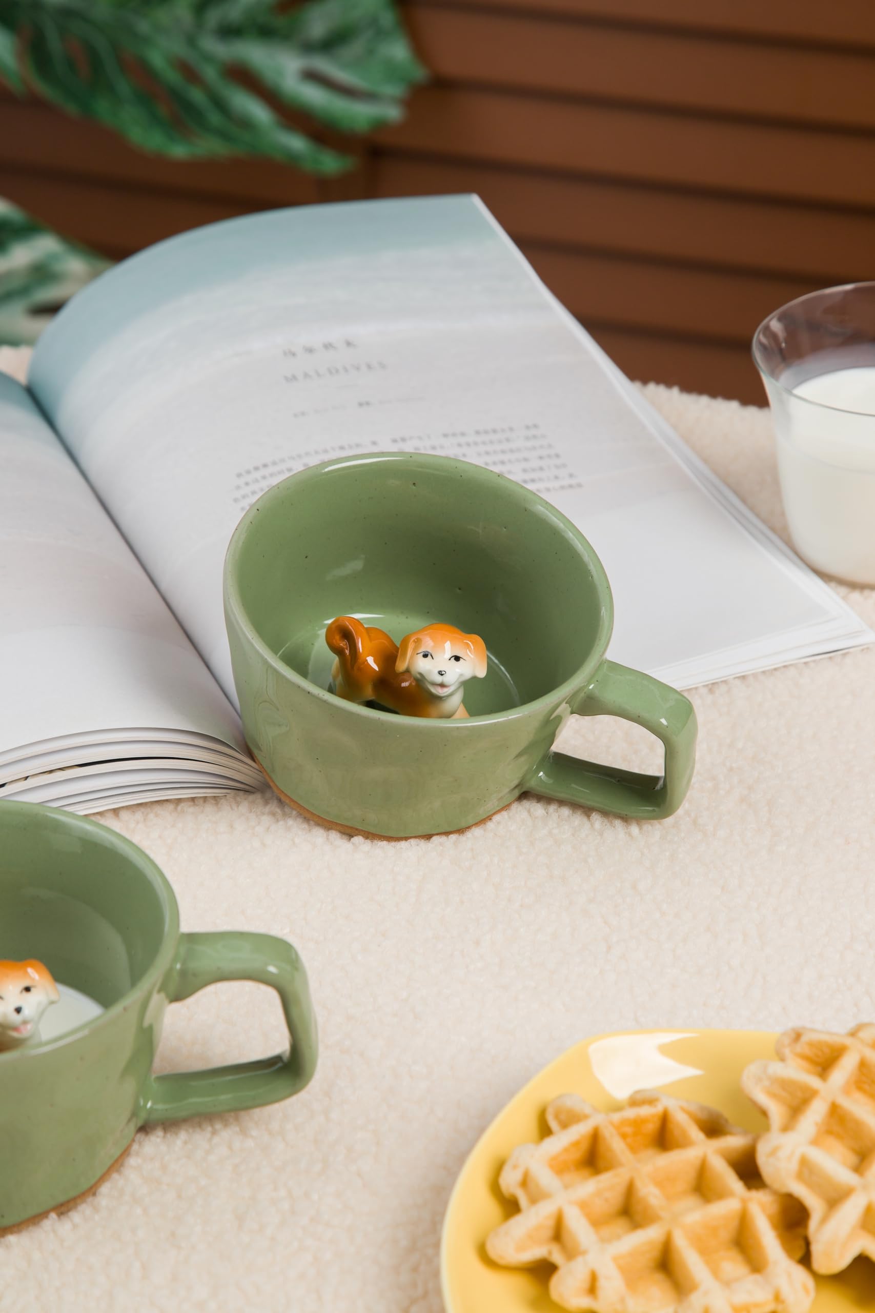 Taza DIHOclub para café, té o cereal, experiencia diaria reconfortante.