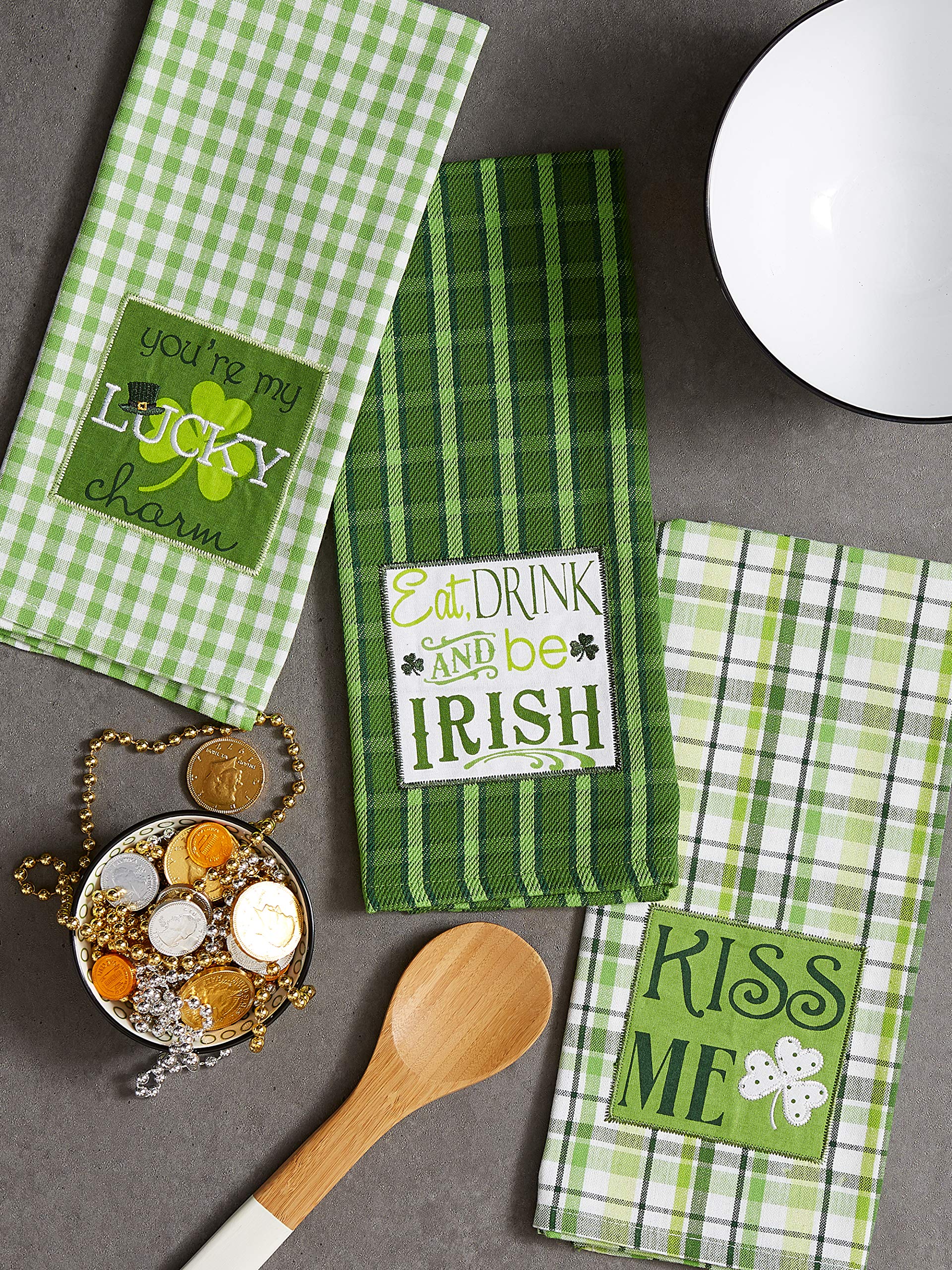 Conjunto de tres paños DII Celebrate para uso diario en la cocina.