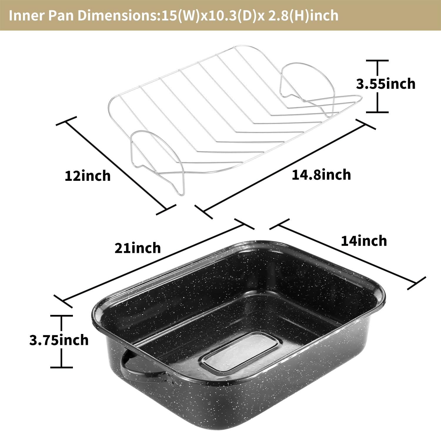 DIMESHY bandeja apta para lavavajillas, limpieza sencilla