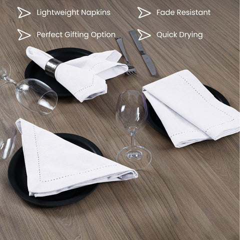 DineNest servilletas lavables, se ablandan con cada lavado