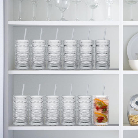 Cristalería vintage de Dingerjar para cenas y celebraciones en casa