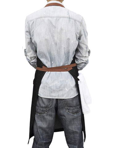 Delantal DingSay Trendy con ajuste de cuello para comodidad diaria.