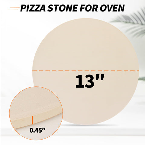 Piedra para pizza Dinlon compatible con Breville Smart Oven para resultados consistentes.