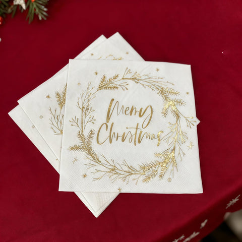 Dinokowa servilletas de papel grueso, suave y absorbente para invitados.