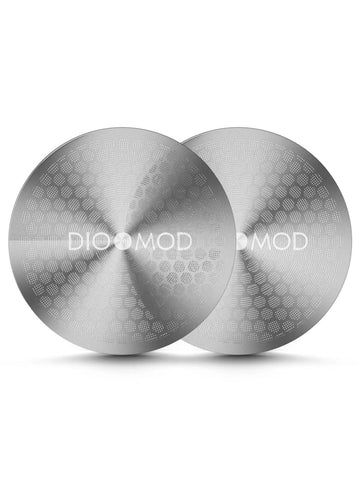 Dioomod pantalla puck espresso 58mm para extracción más limpia y estable.