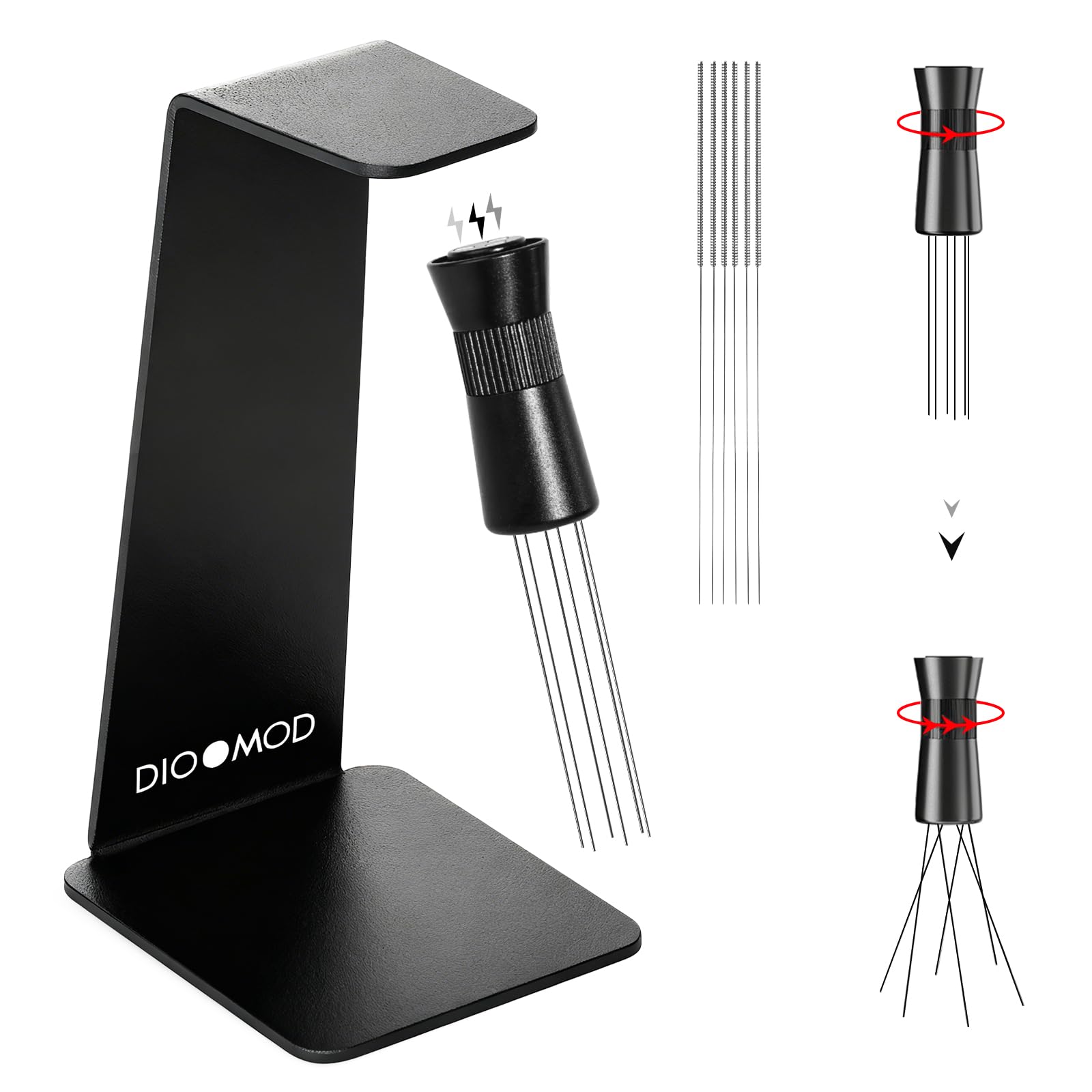Dioomod WDT con soporte magnético para almacenamiento seguro