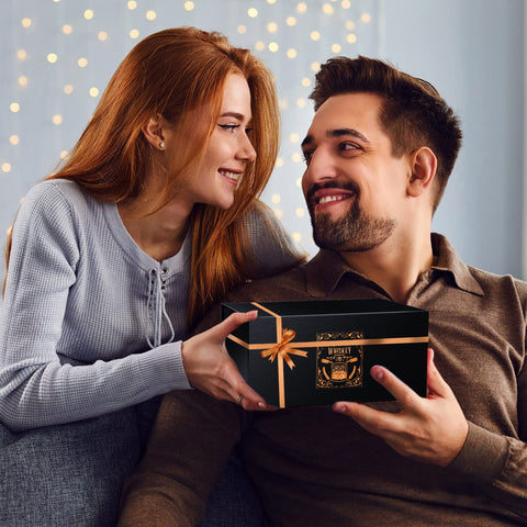 Accesorios de regalo DIOXADOP para whisky con tarjetas y posavasos