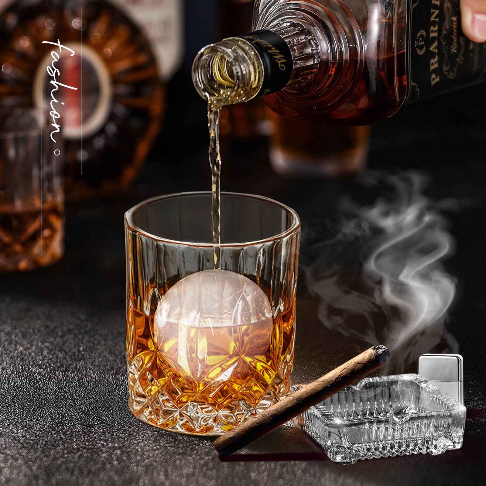 Juego regalo DIOXADOP con diseño elegante para whisky.