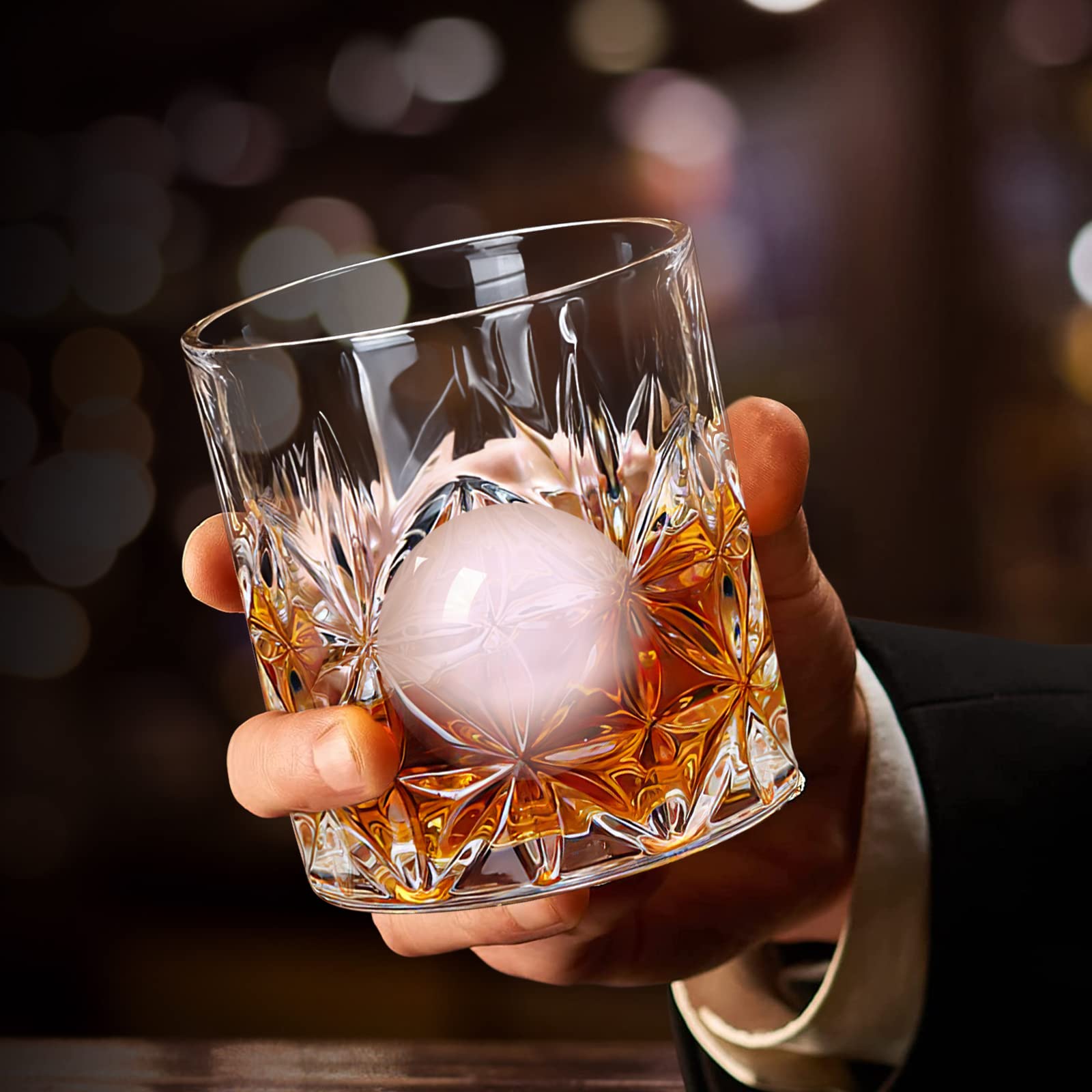 Vasos whisky 11oz para degustar en casa con hielo