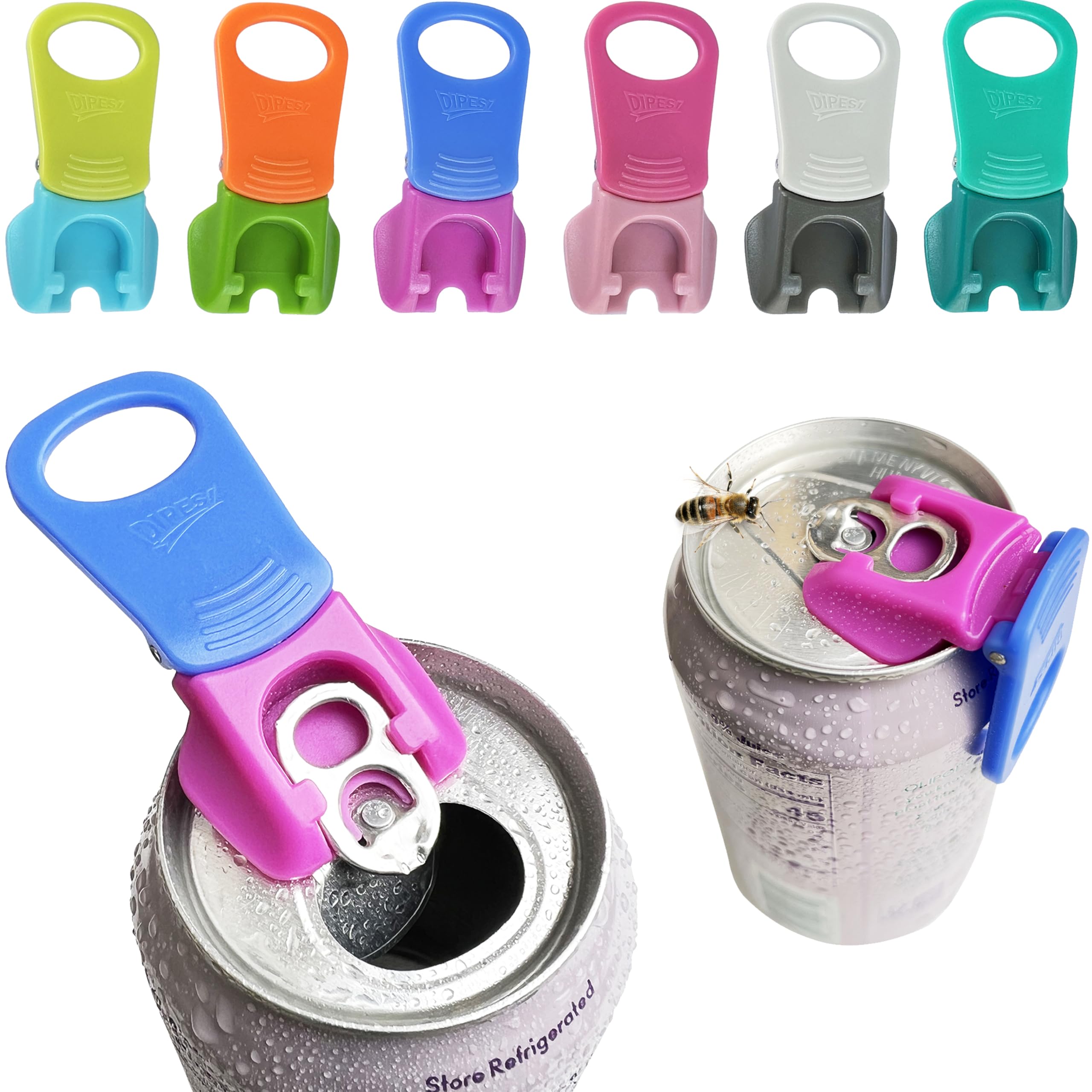 DIPESI abre-latas 6 colores en acción, apertura fácil para familias