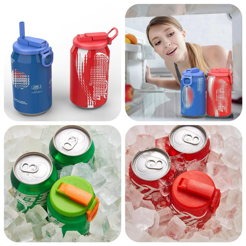 Solución portátil DIPESI para latas, ideal para viajes y picnics.