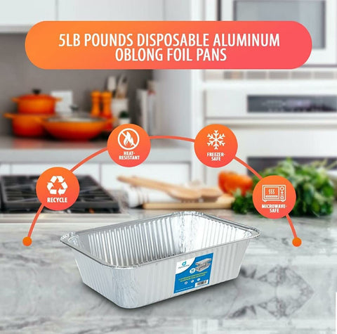 Diplastible tapa de aluminio para bandejas, ideal para catering y buffets