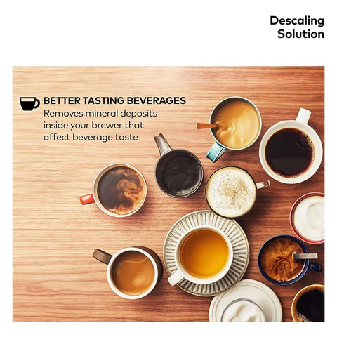Direct Coffee Tea EST 2019 solucion desincrustante para cafetera 14 oz, apta para todas las cafeteras