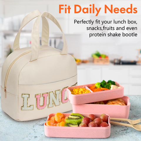 DIRGEE bolsa con bolsillo frontal para cubiertos y accesorios