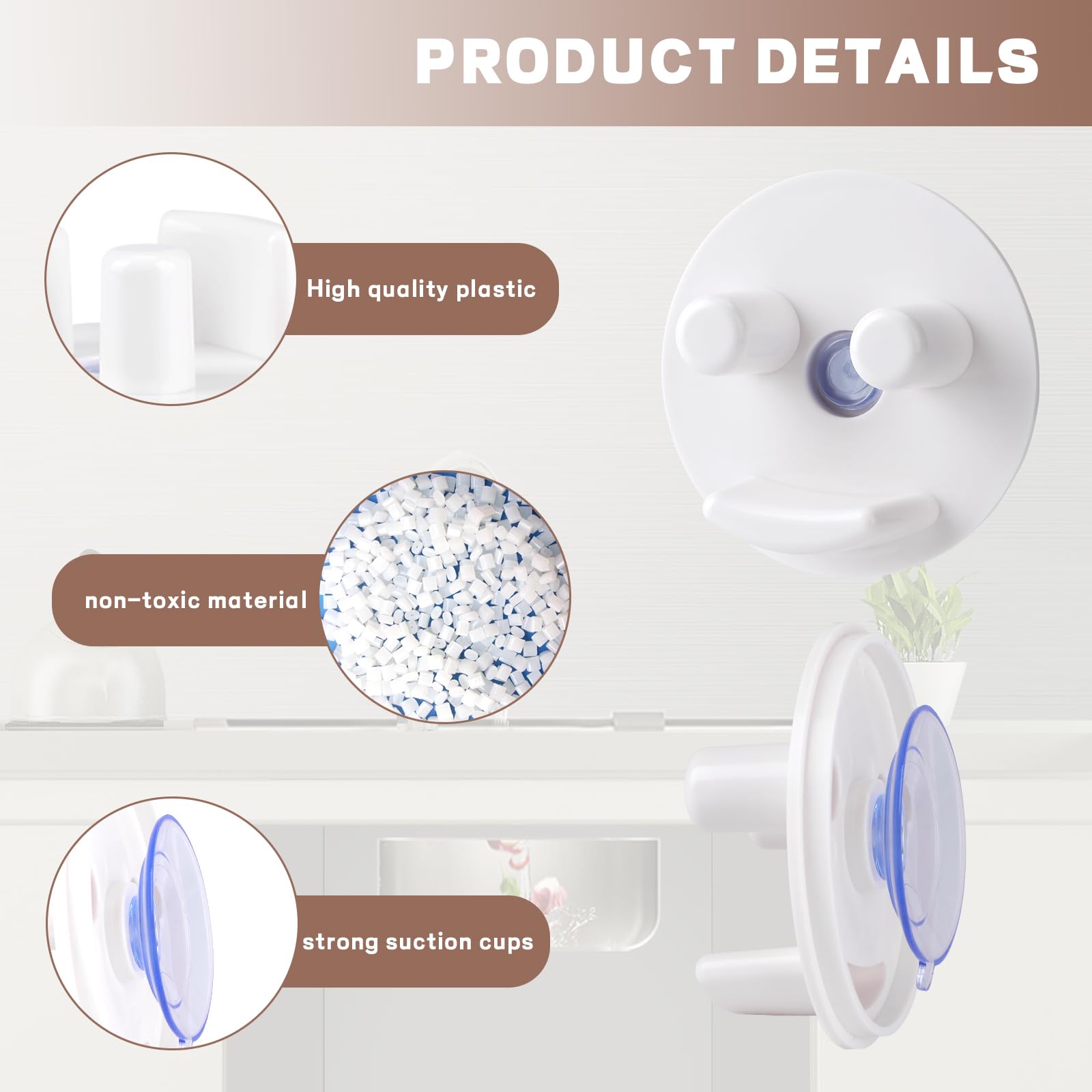 Soporte esponja Scrub Mommy de Discount Parts Direct, drenaje fácil y limpieza al alcance.