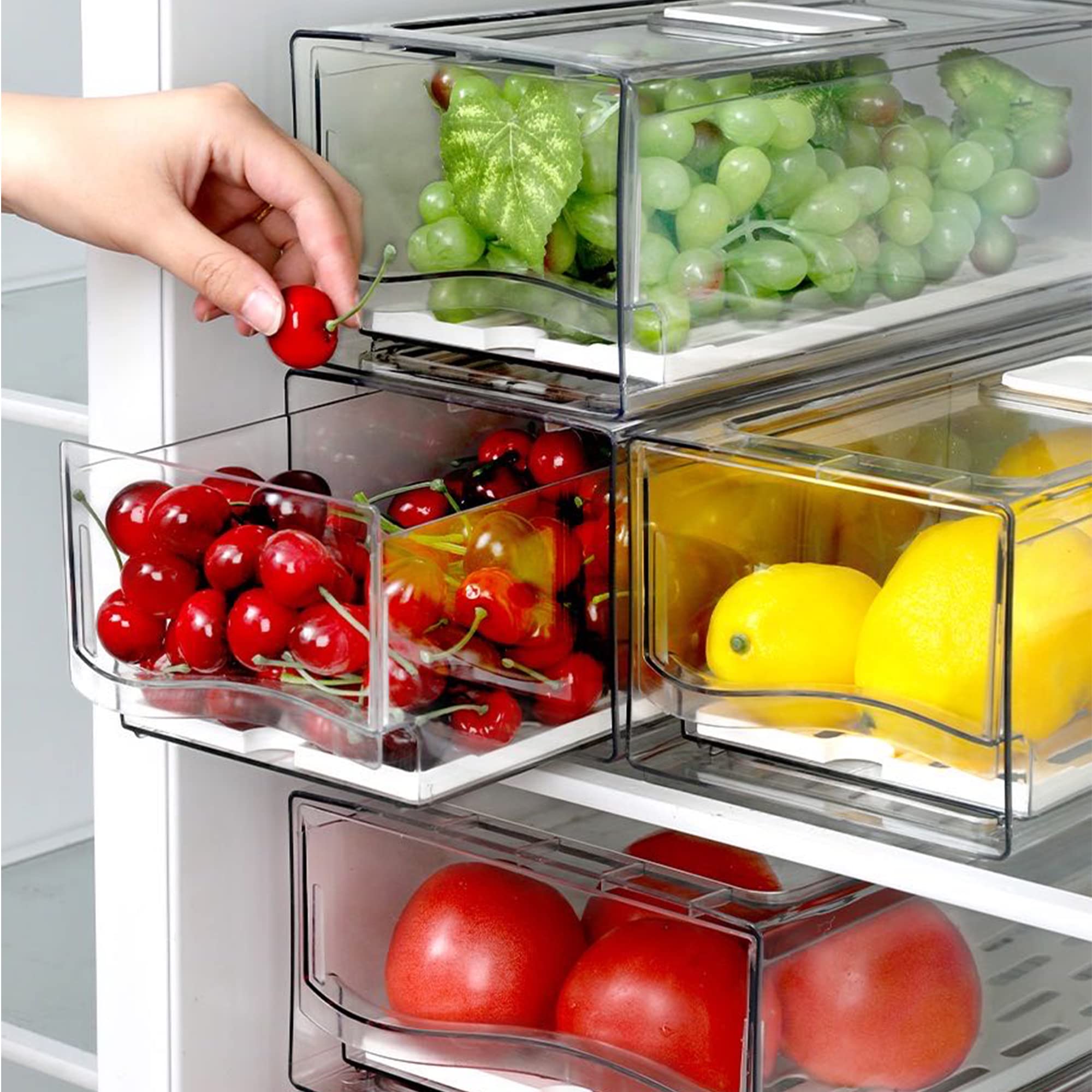 Diskary organizador nevera para cocina y barra de uso diario.