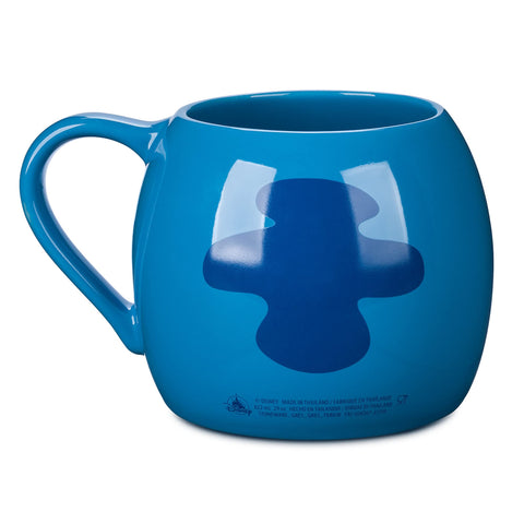 Disney Store Stitch taza con mango de bambú ergonómico, agarre cómodo para la rutina matutina.