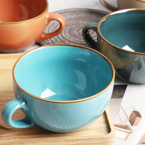 Disoza taza para té o café con diseño duradero.