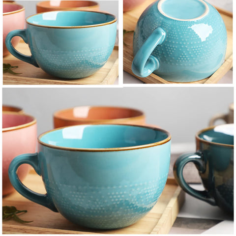 Disoza taza cerámica, diseño duradero para casa u oficina.