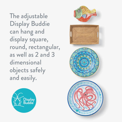 Display Buddie: perfecto para interiores y exteriores, con montaje vertical u horizontal.