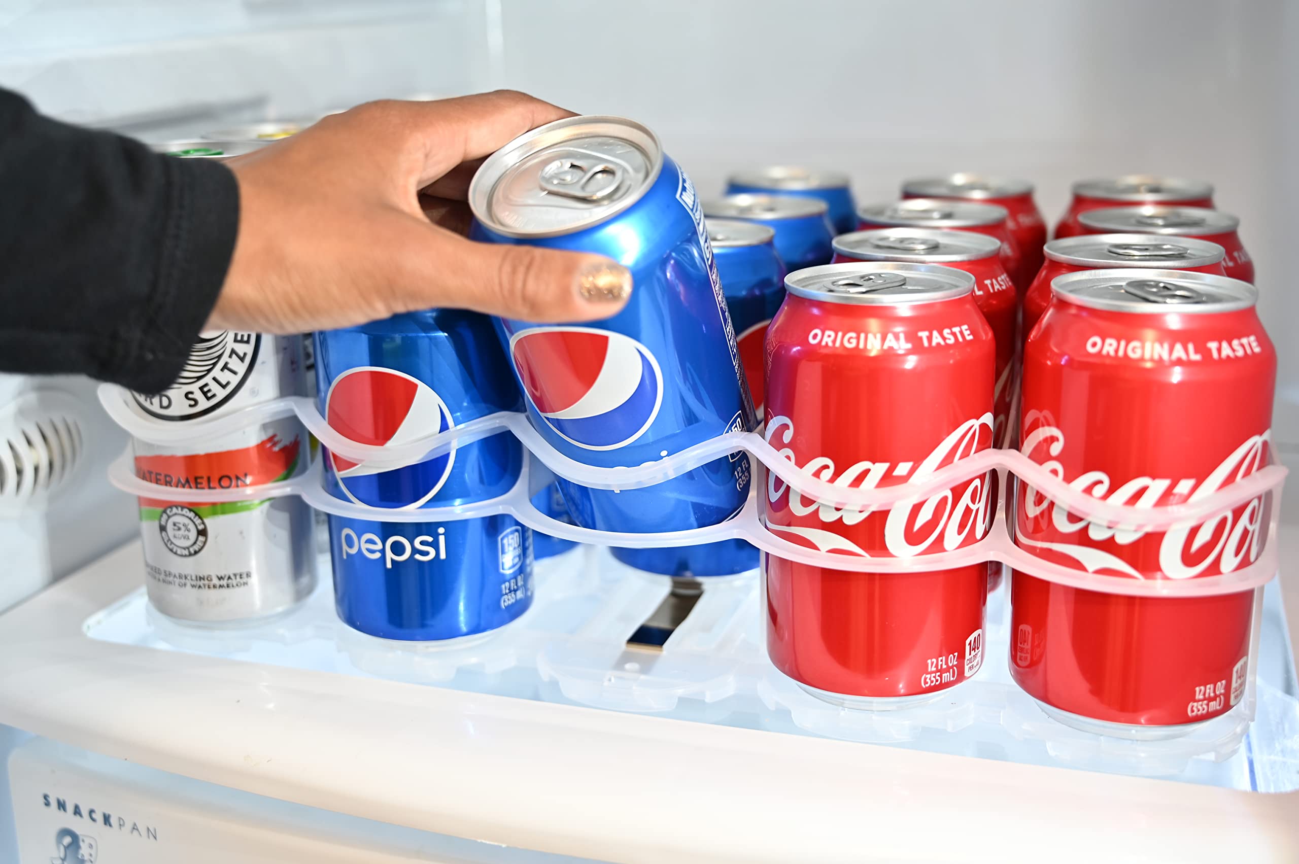 Display Technologies Fridge-Plus uso versátil, para bebidas y yogur en la nevera