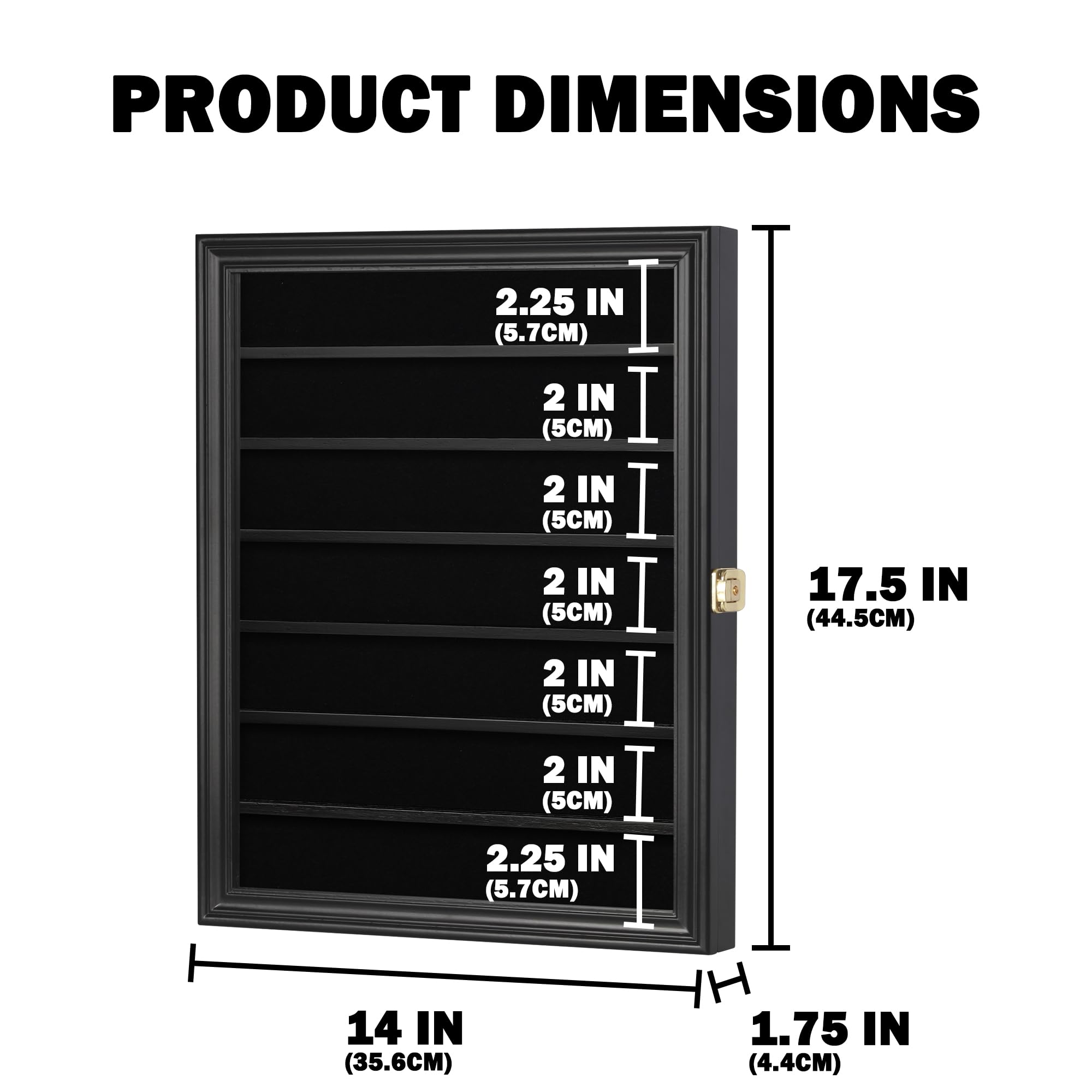 DisplayGifts candado plateado en caja de cuchillos para mayor seguridad.
