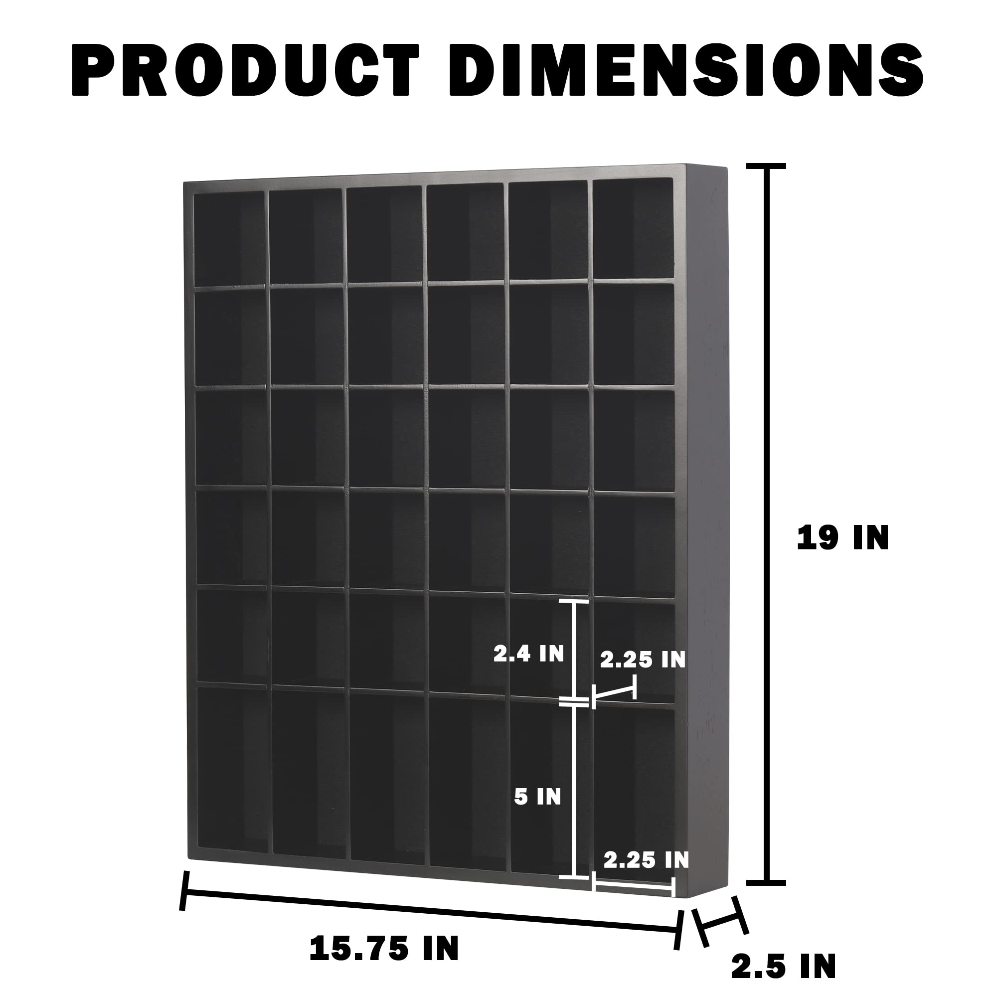 DisplayGifts dimensiones en centímetros: 40 cm de largo y 48 cm de alto.