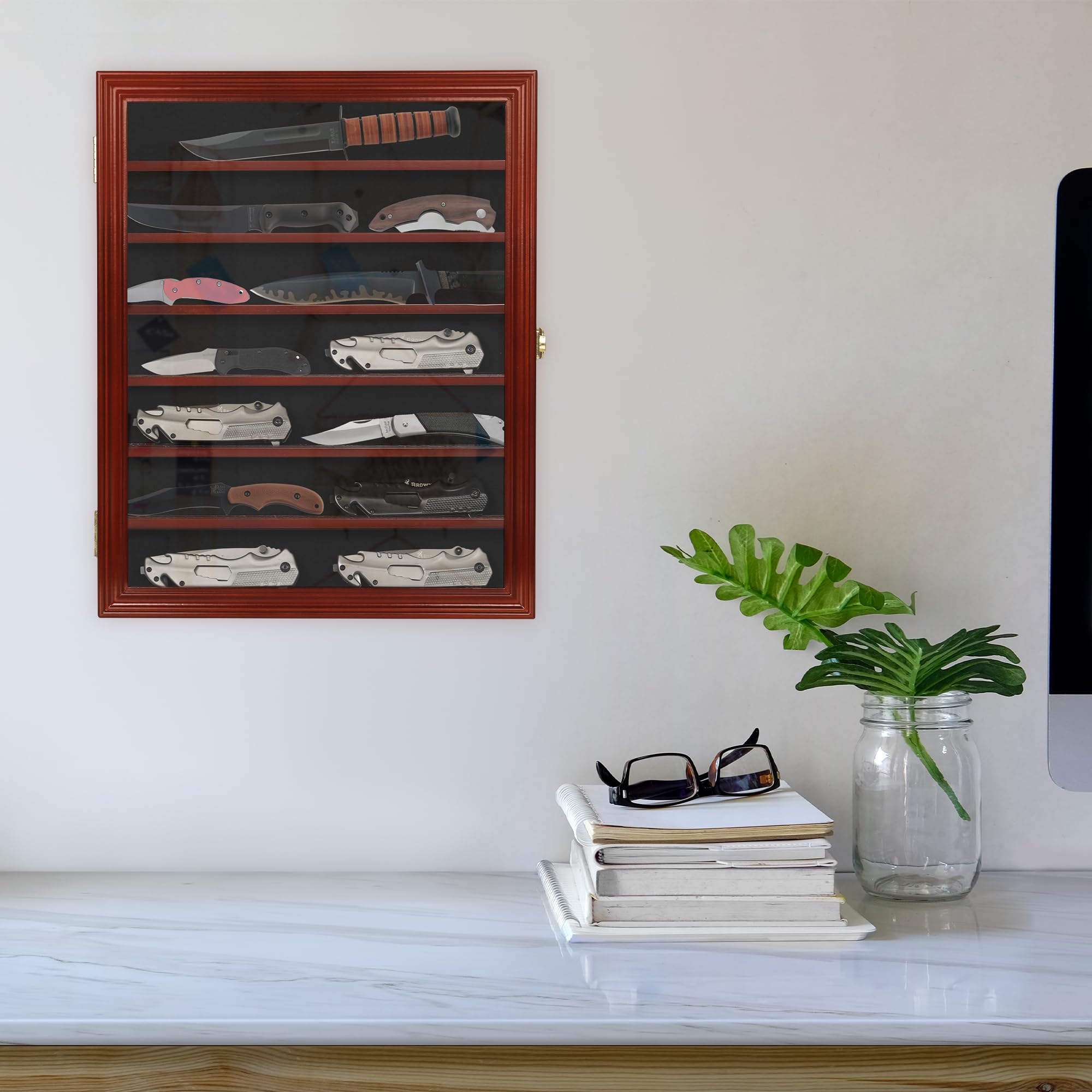 DisplayGifts estantes con ranuras para sujetar cuchillos