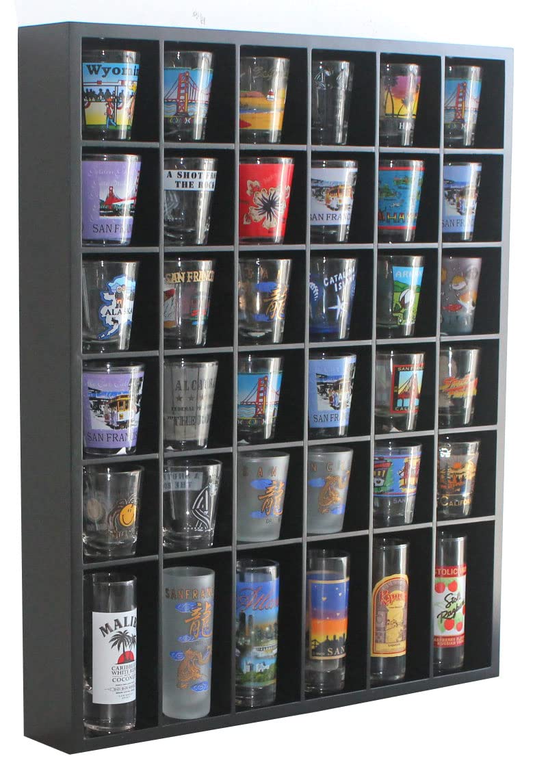 DisplayGifts uso versátil para coleccionistas y bares.