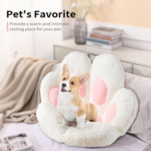 Ditucu cojin diseño kawaii con patas de gato, cómodo