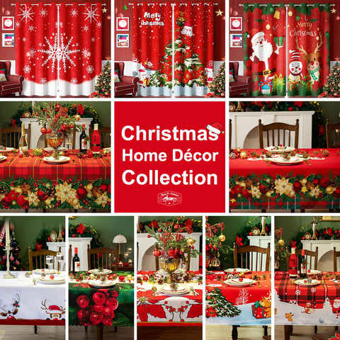 Borde poinsettia en mantel DIVA EN CAMINO DEC, diseño único