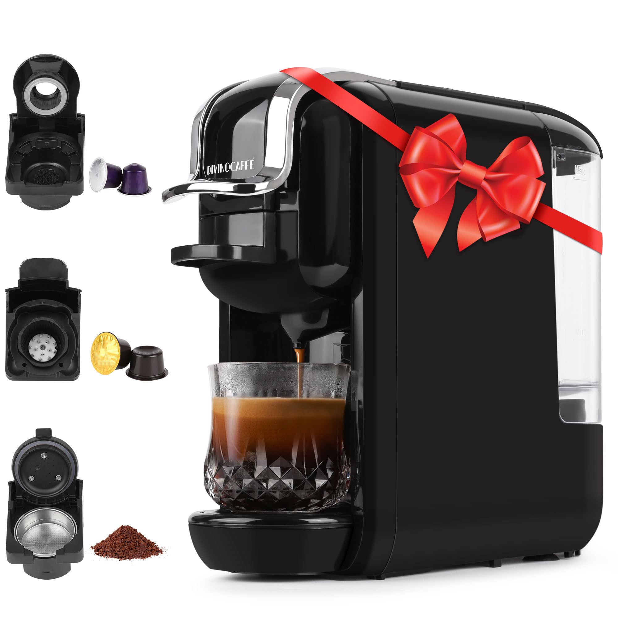 Divinocaffé café expreso en cápsula listo para disfrutar en casa