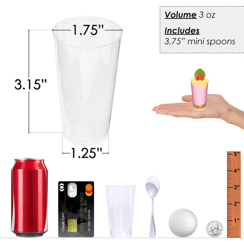 DLux vaso degustacion recto 3oz, diseño moderno para presentaciones gourmet.