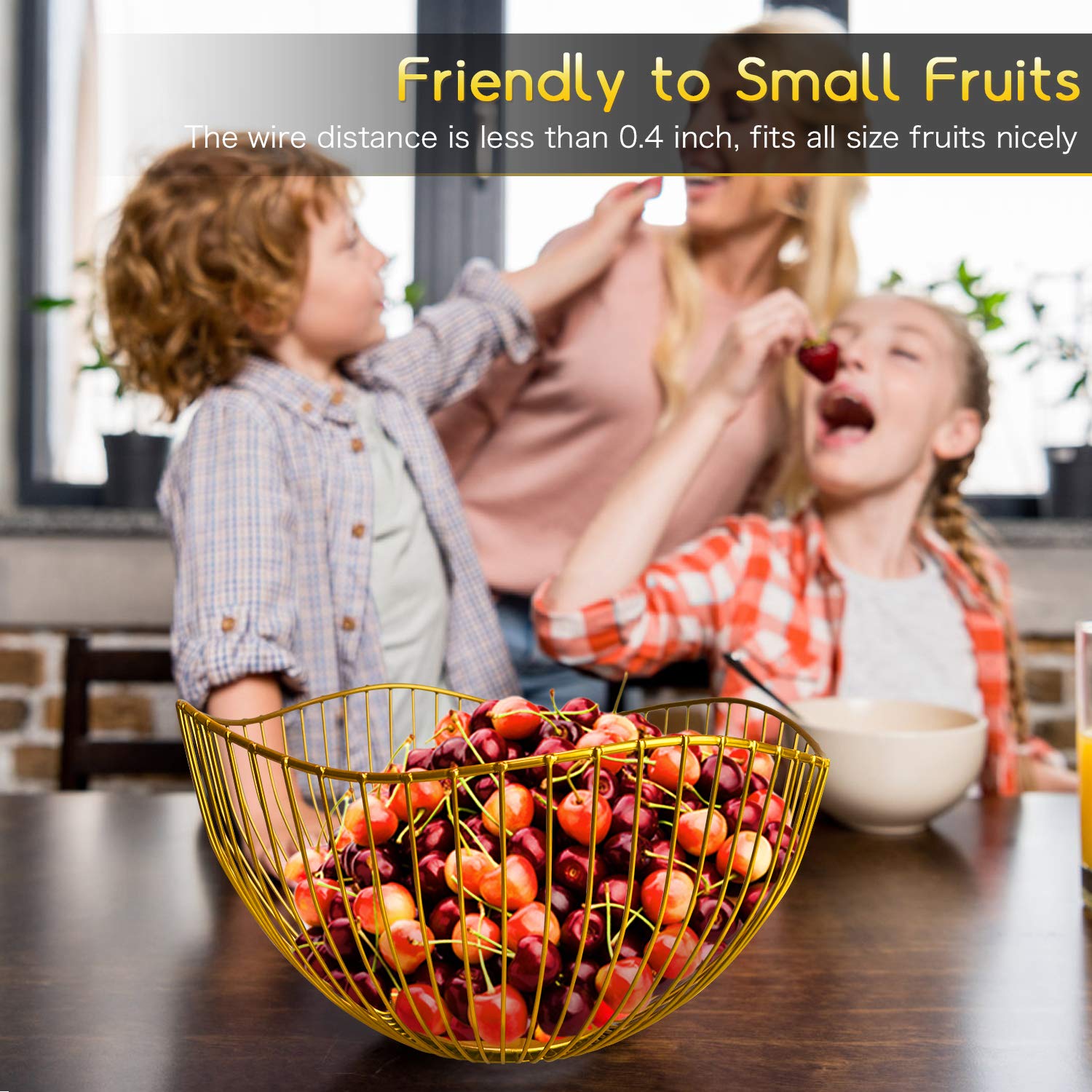 DMAR uso versátil para frutas, verduras y snacks en una pieza.
