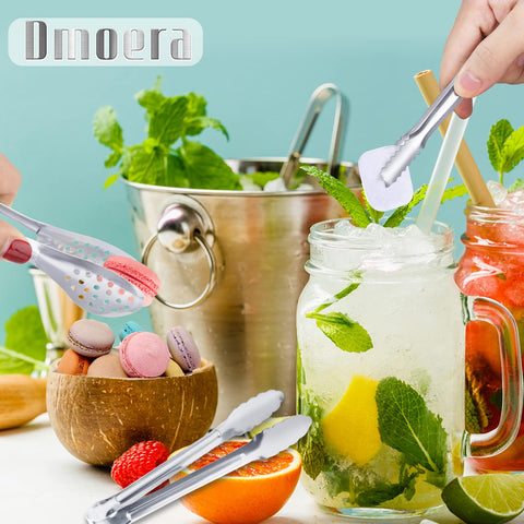 Pinzas Dmoera para carnes y pescados, control de porciones limpio.