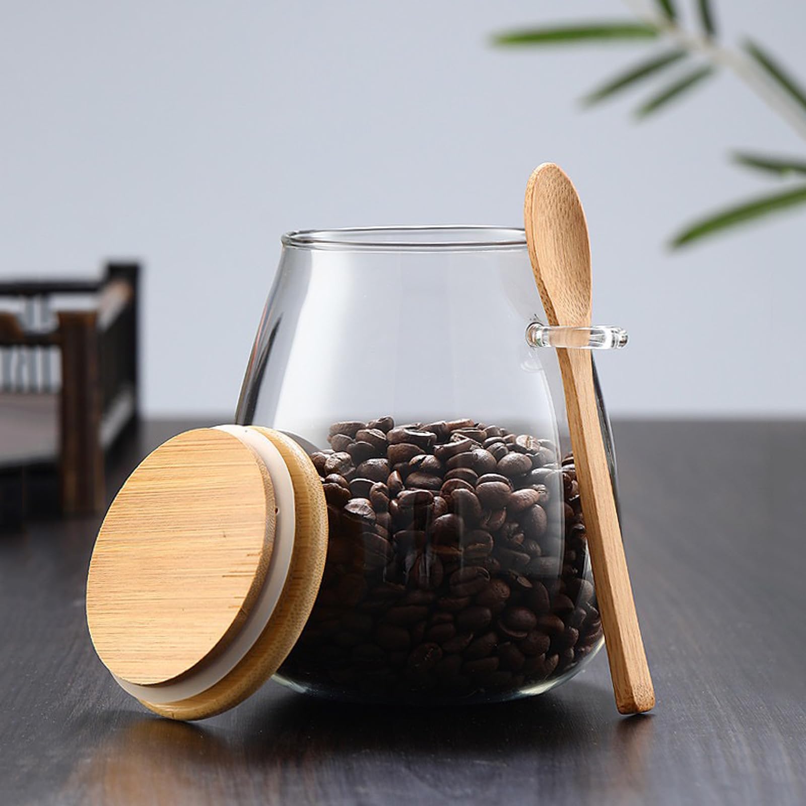 DNIENKGE conjunto de dos jarras, versátiles para cocina y despensa.