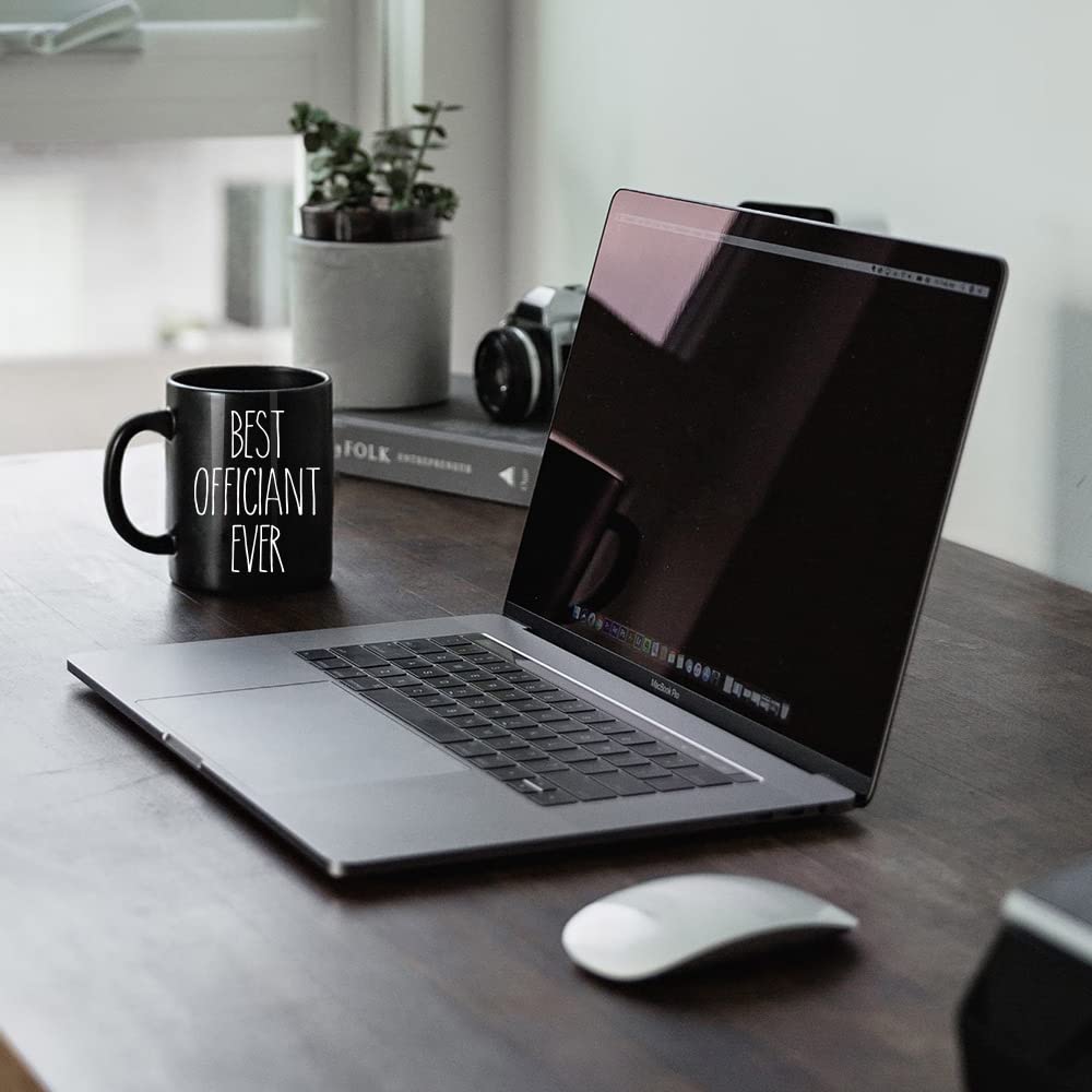 Taza Dnuiyses de oficiante, dorso; regalo memorable para el día de la boda