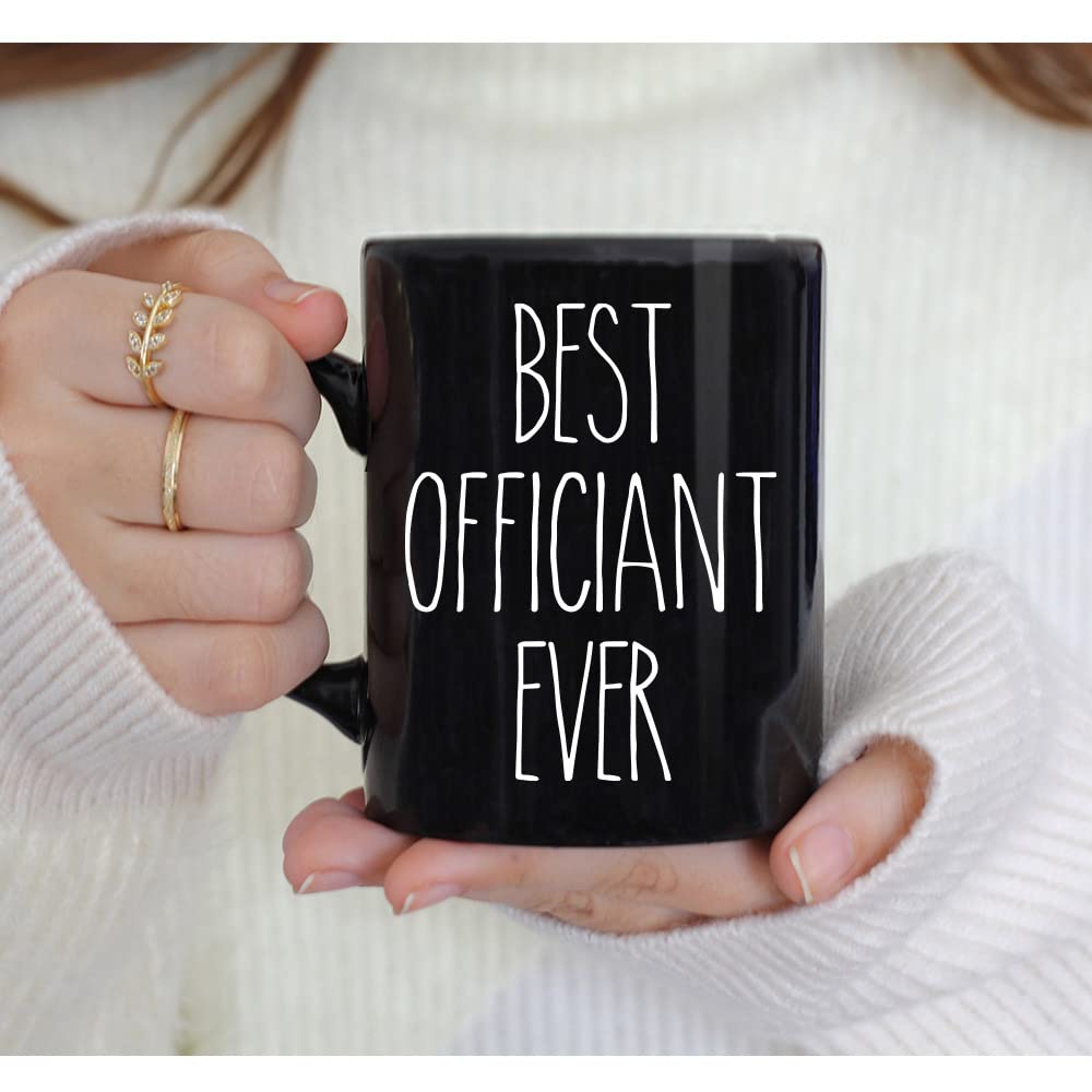 Taza Dnuiyses de oficiante; regalo perfecto para el oficiante en la boda
